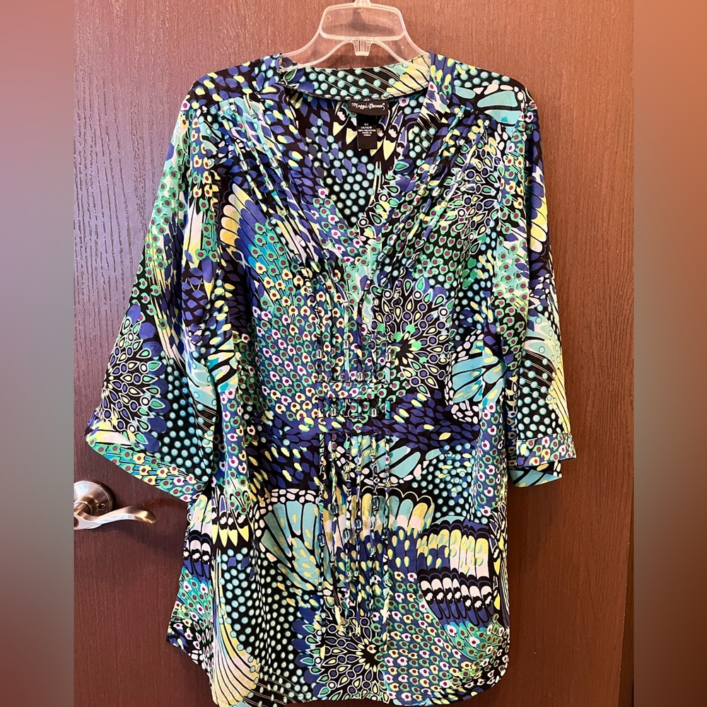 Maggie Barns Tunic Shirt Size 14/16W
